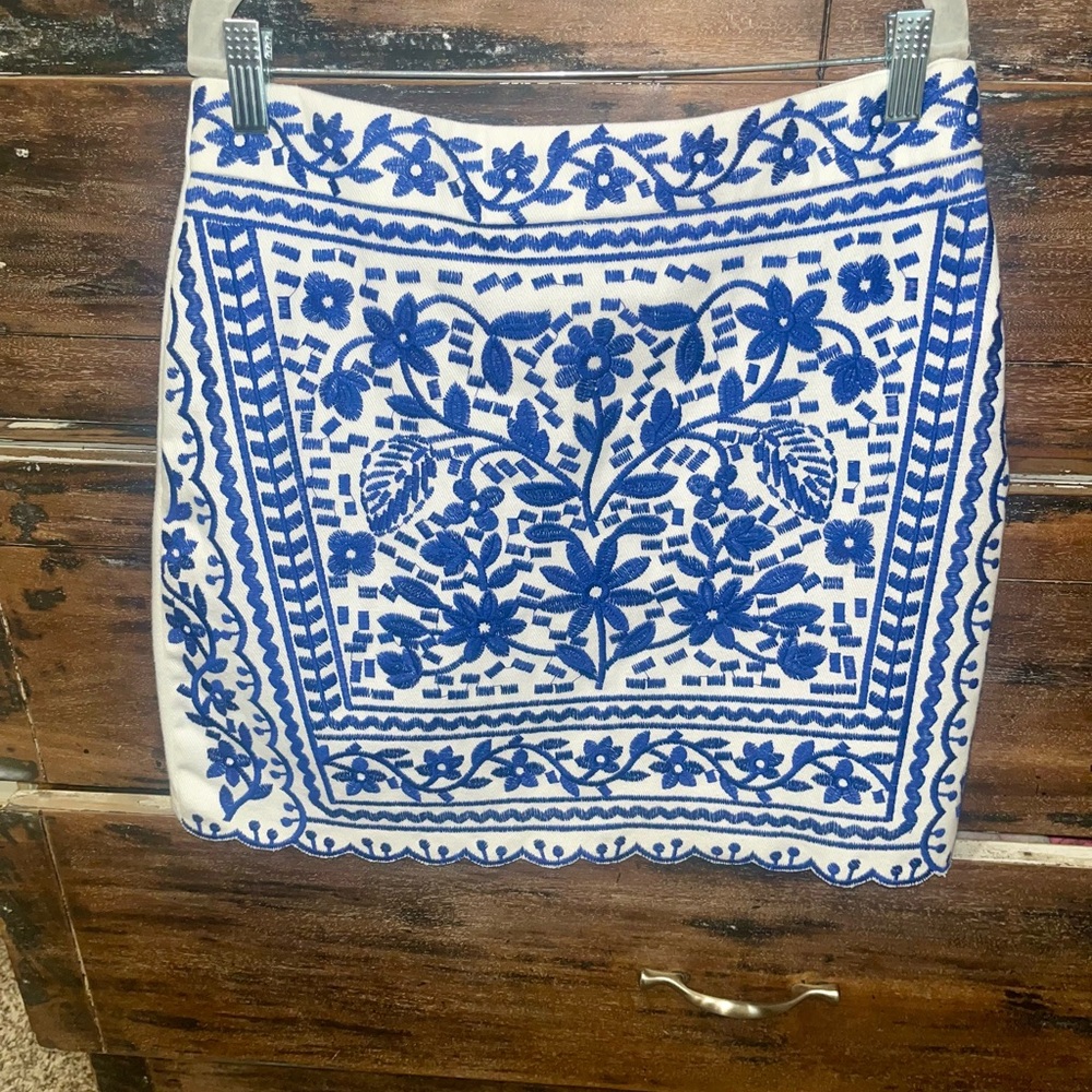 embroidered skirt! NWT